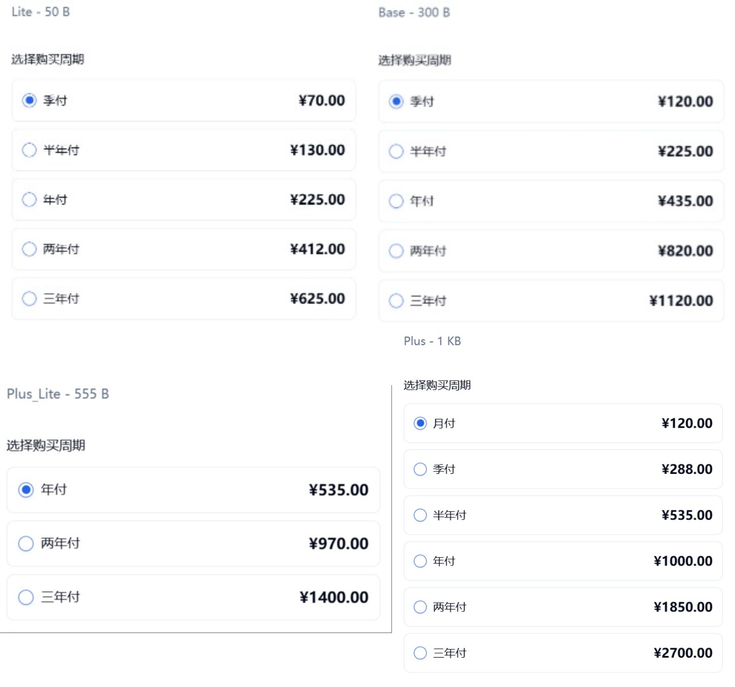 ENET 机场完整价格表 2025.12 ENET 机场完整价格表 2025.12